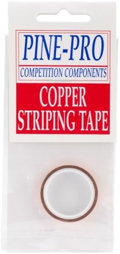 Pine Car Derby Pinstripe, .1875 by 120-Inch, Copper