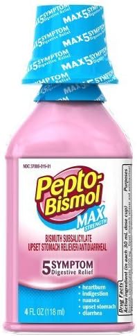 Pepto Bismol Maximum Strength Cherry Flavor, 4 oz by Pepto Bismol