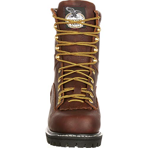 Georgia G8044 Mid Calf Boot, Brown, 9.5 M US