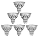 BAOMING MR16 LED Bulb,Soft White (2700~3000K), Bi Pin GU5.3 Base 7W/12V,560/LM, 50~75W MR16 Halogen Equivalent,38 Deg, 6-Pack
