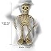 Sler Halloween Skeleton Decoration Dancing and Singing Indoor Animated Flashing Eyes for Halloween Decor Trick or Treat Event for Kids Haunted House Halloween Party Prop Decoration