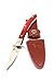 Simply Eezy Oyster Knife with Full Tang Blade and Wood Handle