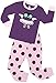 Girls Pajamas Owl Children Birthday Gift Kids Sleepwear Size 3 Years