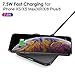 CHOETECH Wireless Charger, 10W Max Qi-Certified Fast Wireless Charging Pad Compatible with iPhone 11/11 Pro/11 Pro Max/XS Max/X, Samsung Galaxy Note 10/Note 10+/S10+/S9, AirPods Pro