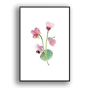 Framed Canvas Wall Art for Living Room, Bedroom Leaves Canvas Prints for Modern Home Decoration Ready to Hang - 16"x24" inches