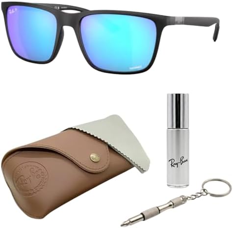 Amazon.com: Ray-Ban RB4264 Square Shape Polarized Sunglasses for