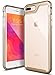 Caseology Skyfall for Apple iPhone 8 Plus Case (2017) / for iPhone 7 Plus Case (2016) - Clear Back & Slim Fit - Gold