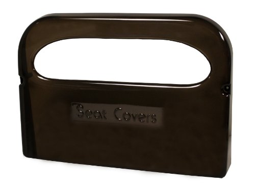 Palmer Fixture TS0142-01 1/2" Fold Toilet Seat Cover Dispenser, Dark Translucent (Pack of 20)