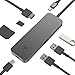 CharJenPro USB C Hub, 7-in-1 USB-C Hub : HDMI 4K, SD and MicroSD Card Reader, 3 USB 3.0 Ports for MacBook Pro 2019, 2018-2016, MacBook Air 2018, 2019, iPad Pro 2018, 2019 (USBC Hub, USB Type C Hub)