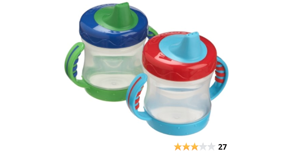 first essentials by nuk gerber graduatesfun grips hard spout sippy cups
