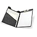 Samsill Value Padfolio with Clipboard and Letter-Size Writing Pad, Black, 9.25 x 13 Inch