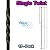 Single Twist Stair Iron Balusters (15-Pack) Stair Parts Metal Balusters - Hollow 1/2" Square Metal Spindles (Satin Black)