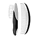Coconut Essentials - Cradle Cap Brush and Comb Set - Infant Baby Boys Girls Perfect Shower Gift - Black and White