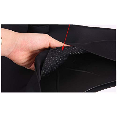 DYCH Mermaid Monofin for Swimming,Mermaid Tail Swim Fins for Kids and Adult(Black) (S-Child Size)