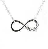 Justin Bieber belieber Infinite Silver Tone Name Necklace W/gift Box