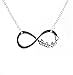 Justin Bieber belieber Infinite Silver Tone Name Necklace W/gift Box