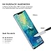 VMAX MORE THAN YOU SEE Screen Protector for Huawei Mate 20 pro 3D Case Friendly Design Full Cover Anti-Fingerprints Scratch Resistance Bubble Free Tempered Glass Film, Easy Installation(Black)[2pack]