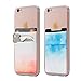 Cardly Wallet | Card and Money Holder for Cell Phone | Sticks On Case (Watercolors)
