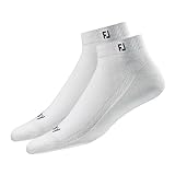 FootJoy ProDry Sport Cut Golf Socks 2-Pack