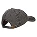E4hats US Marine Corps Veteran Military Embroidered Washed Cap - Black OSFM