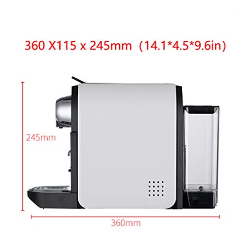 Dzwyc Schleifmaschine Tasse Größe Kapsel Kaffeemaschine Home Office Vollautomatische Kaffeemaschine Kleine Espresso… – Bild 3