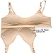 HOFISH 3 Pack Seamless Clip Down Deep V Neck Push Up Nursing Bra Maternity Bras 3PACK Inlcuding Extenders & Clips
