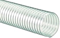 Flexaust 8171020025 R-4 PVC Flexible Hose, 160 degrees F, 25' Length, 2