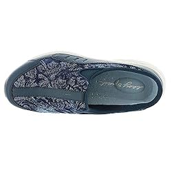 Easy Spirit womens Traveltime Clog blue 8 M US