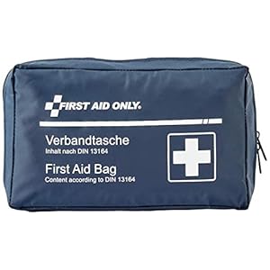 First Aid Only Verbandtas voor auto, KFZ DIN 13164, blauw, P-10019