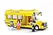Lightahead DIY Building Blocks Set School Bus with Mini Figures Construction Kit Toy Set for Kids, 219 Piece