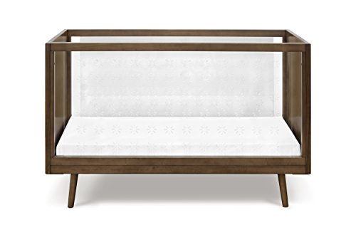 Ubabub Nifty Clear 3-in-1 Crib, Walnut