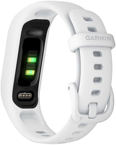 vívosmart 5, Bracelet d'activtié Forme & santé, Blanc, S/M