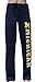 Women's Michigan Wolverines Lounge Vintage Pajamas Sporty Pants Trousers - Navy