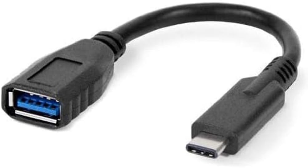 OWC USB-A to USB-C Adapter Cable - Supports Data Rates Up to 5 GB/s - 12.2 cm - Black