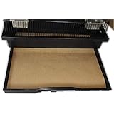 BirdCageLiners - Large Cages - Custom Size - 100 Pre-Cut Sheets - 40 Pound Paper - Up to 250 Ft of Paper