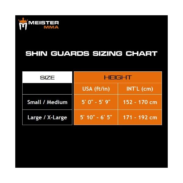 Meister Edge Leather Instep Shin Guards w/Gel Padding (Pair) Black