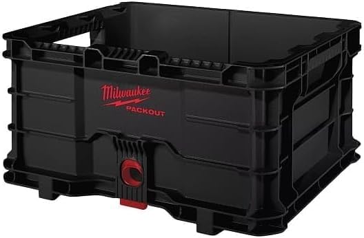 Milwaukee PACKOUT Large Stackable Crate 450x390x250mm Tool Storage