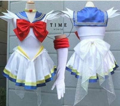 Amazon Wr Mch 美少女戦士セーラームーン スーパーセーラームーン 月野うさぎ コスプレ衣装 手袋付き 男性 L コスプレ 仮装 通販