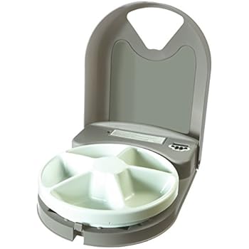 Amazon.com: PetSafe Eatwell 5-Meal Automatic Pet Feeder: Pet Supplies