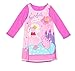 Peppa Pig Girls' Toddler Reversible Nightgown, Pink, 4T