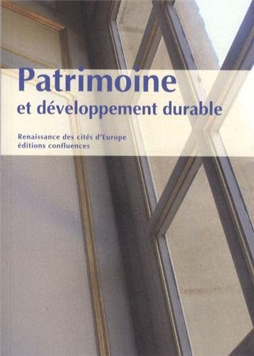 Patrimoine et développement durable