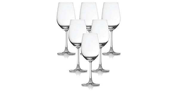 Amazon Com Ocean Madison Wine Glass Set Set Of 6 350ml