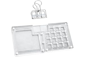 KUIOPYY Portable Palette, Travel Paint Palette, Mini Watercolour Sketchbook, with Metal Clip, Gift for Painters and Artists D