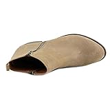 Lucky Brand Women's Basel Bootie,Sesame Suede (Exclusive),US 7 M