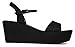 Women's Platform Sandal - Slip On Comfort Platform Wedge Open Peep Toe Fashion - Chunky Platform Ankle Strap Walking Shoe