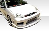 2002-2004 Ford Focus ZX5 Duraflex Drifter Body Kit - 4 Piece - Includes Drifter Front Bumper Cover (100035) Evo 3 Rear Bumper Cover (100052) Poison Side Skirts Rocker Panels (100042)