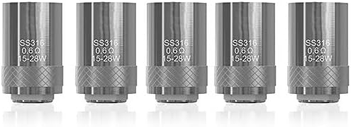 5pcs Replacement C-o-i-l-s 0.5/0.6ohm C-o-i-l for E-G-O A-I-O (0.6ohm)