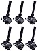 Pack of 6 Ignition Coils for Vin 3 Alfa Romeo 164 V6 3.0L Compatible with C1622 UF-377