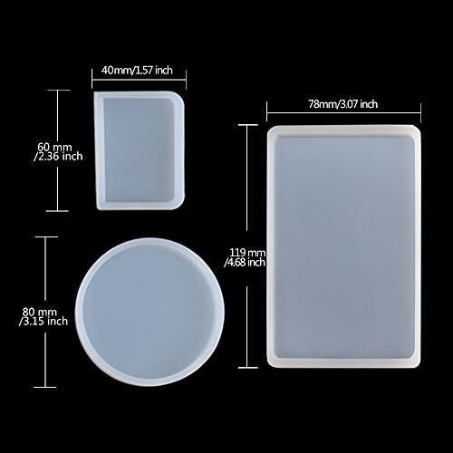 4 Designs+Include+Rectangle+Ellipse+Silicone