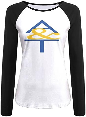 AIJFW North Carolina A&amp;T State University Women's Crewneck Raglan Sleeve Long T-shirt Tunics Tops XL